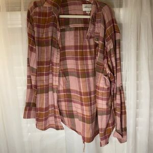 Vintage look flannel